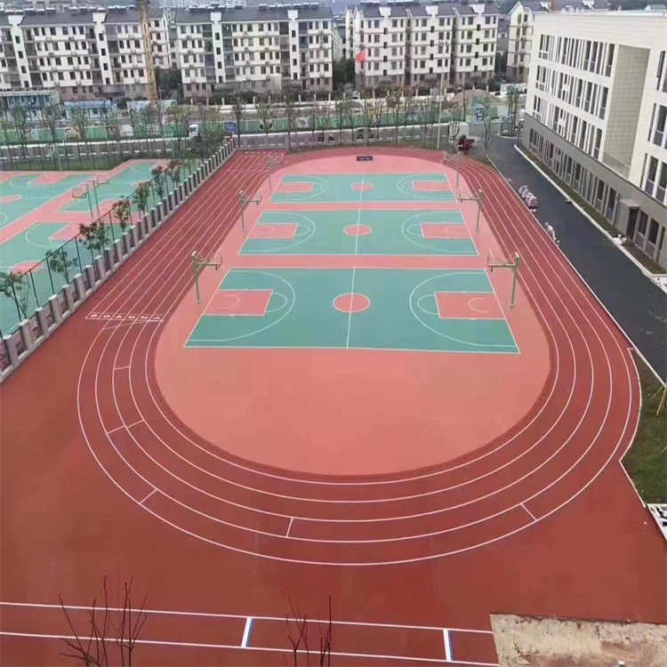 全塑型塑膠跑道